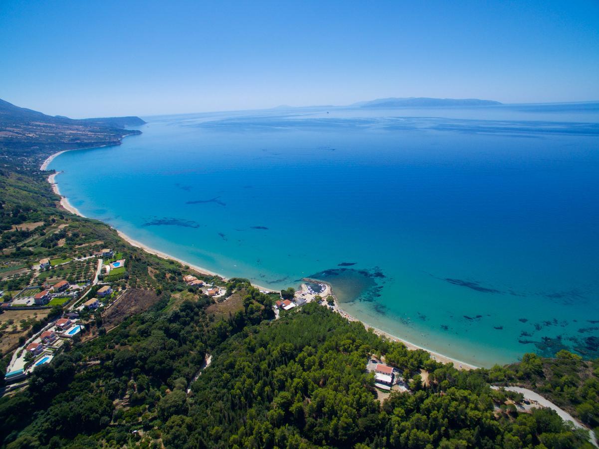 Villa Ion Pangea Villas Τραπεζάκι Εξωτερικό φωτογραφία